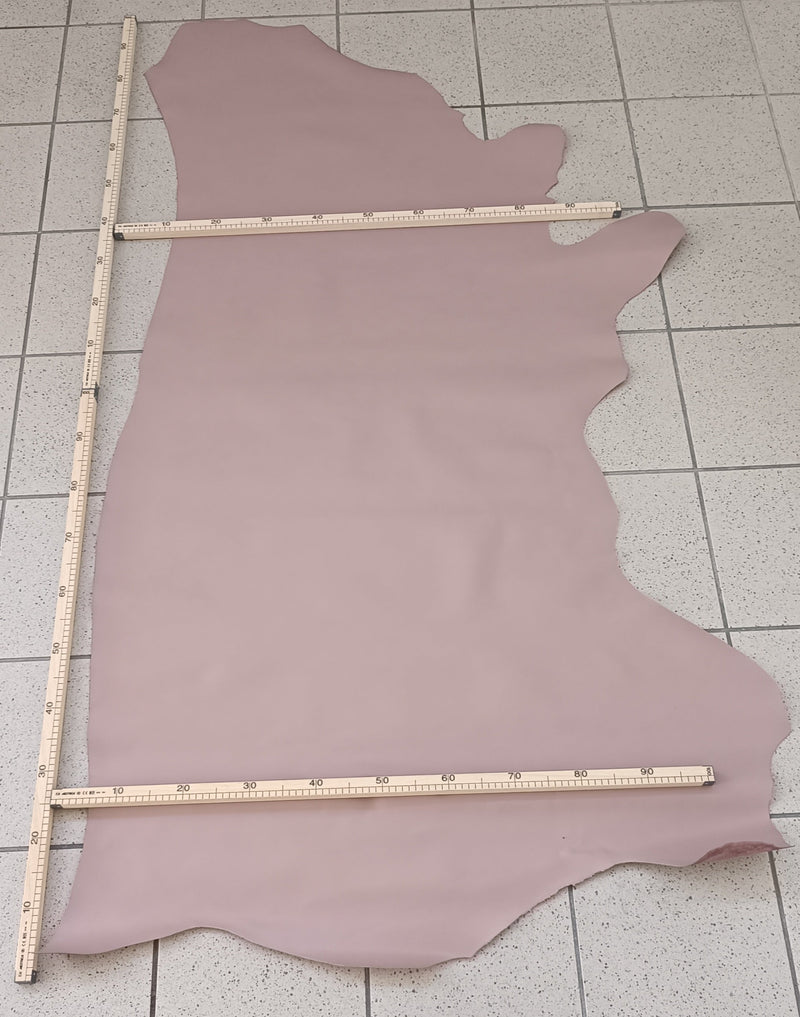 122C 1/2 SMOOTH CALFSKIN POINT COL. POWDER PINK FOR FOOTWEAR