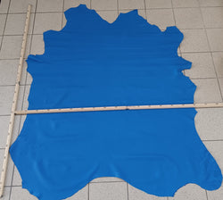 1PC SOFT TUMBLED CALF COL. BLUE FOR LEATHER GOODS AND FOOTWEAR