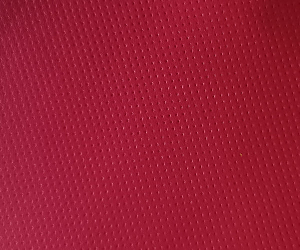 433C PERFORATED LAMB NAPPA UPPER COL. RED FOR FOOTWEAR